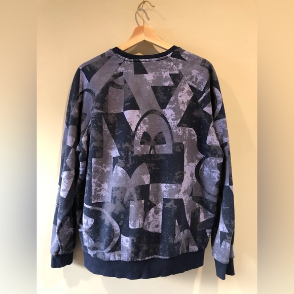 Under Armour - Loose Rival Crew Fleece Macro Branded - M - Picture 3 of 9